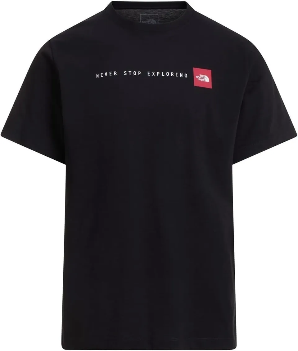 the-north-face-t-shirt-graphique-r-gulier-never-stop-exploring-homme-m-lange-cot image 1