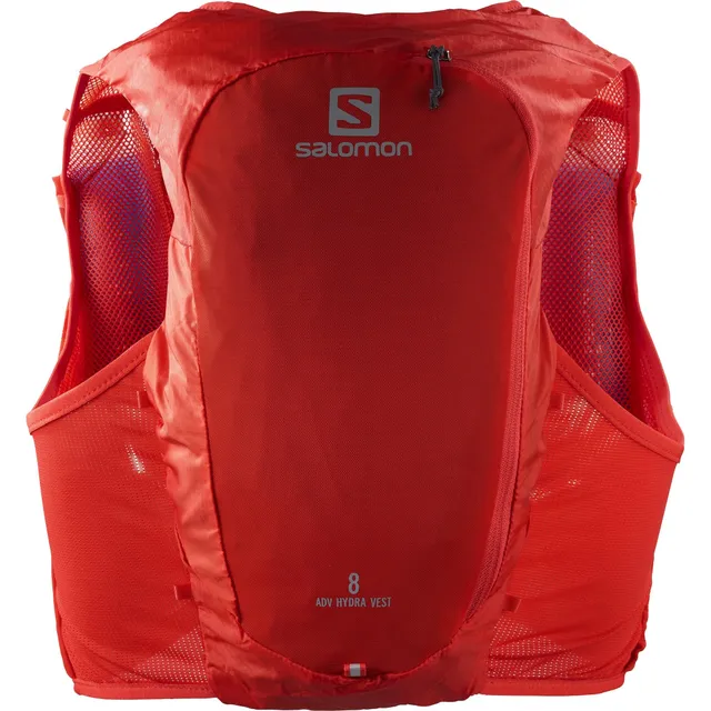 salomon-adv-hydra-8-unisexe-gilet-d-hydratation-avec-2-flasques-souples-500-ml image 1