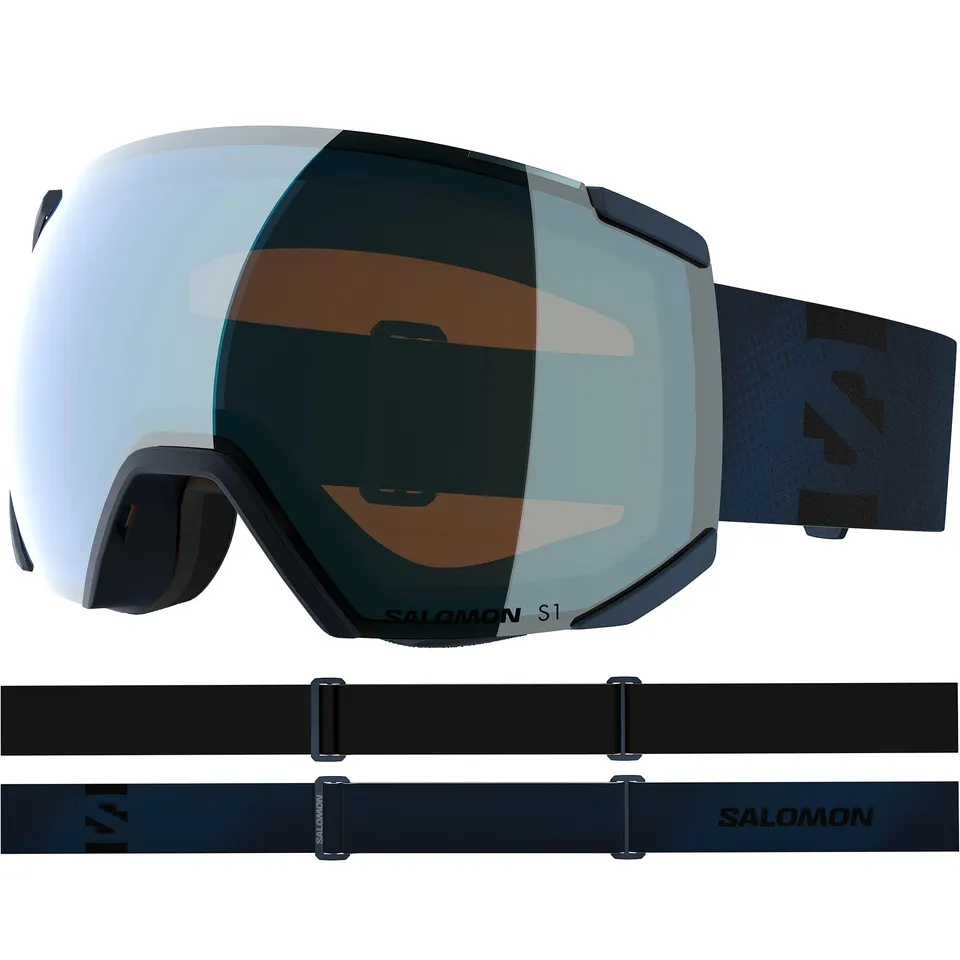 salomon-radium-masque-de-ski-mixte-monture-partielle-cran-multicouche-anti-bu-e- image 1