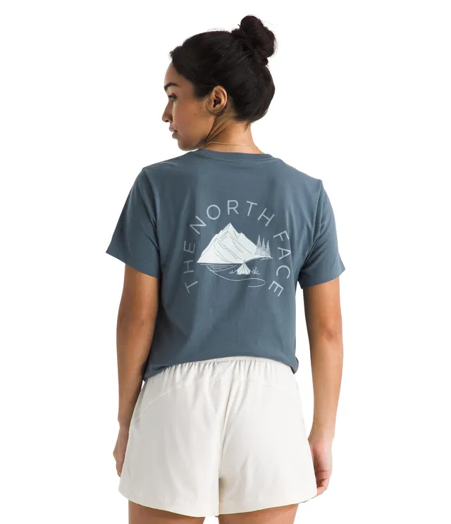 the-north-face-t-shirt-manches-courtes-femme-monte-coupe-classique-imprim-graphi image 1
