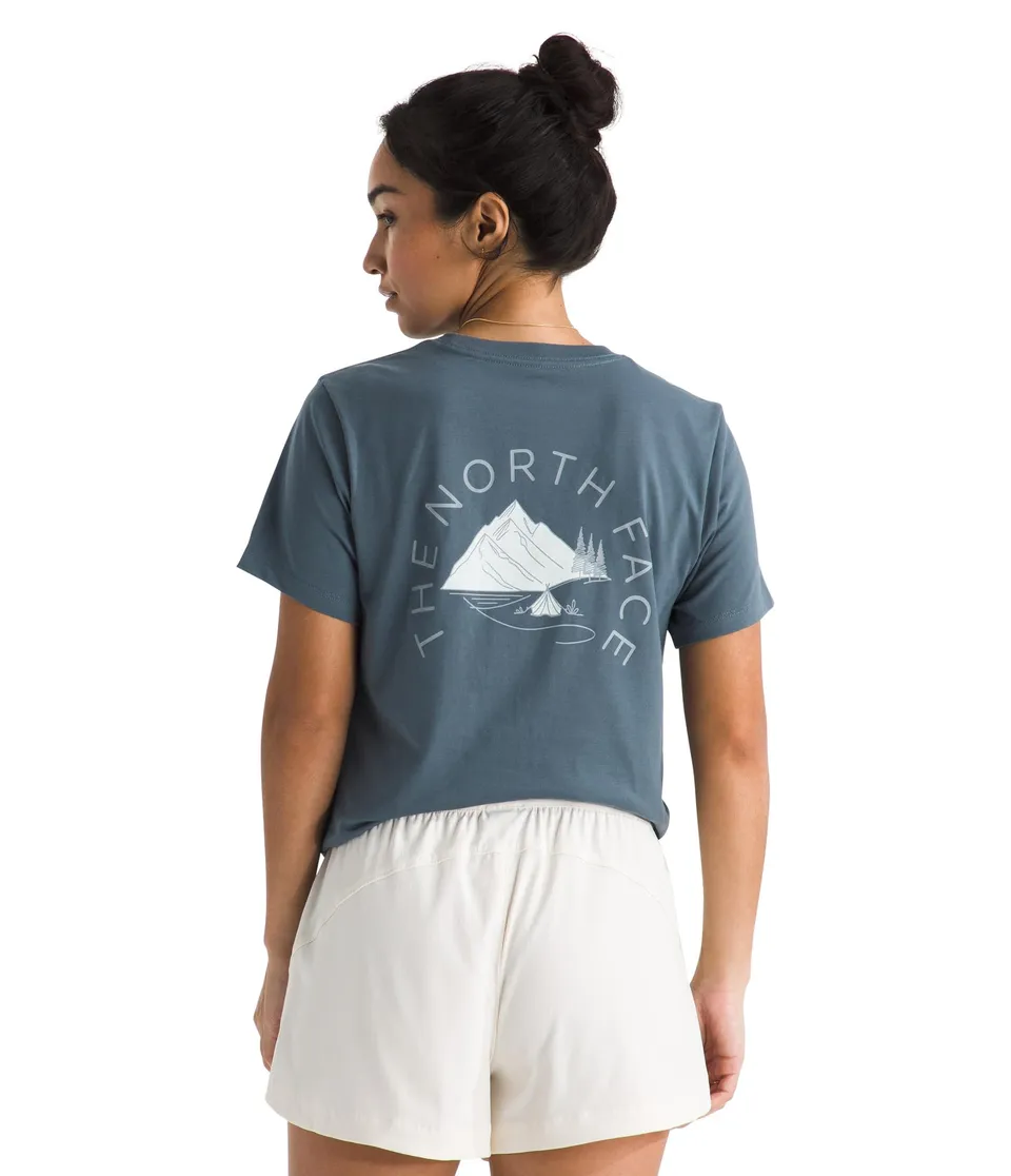 the-north-face-t-shirt-manches-courtes-femme-monte-coupe-classique-imprim-graphi image 1