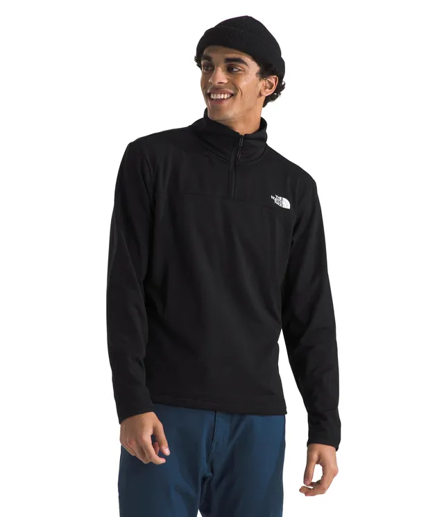 the-north-face-veste-polaire-1-4-zip-homme-c-dre-polaire-recycl-e-l-g-re-et-resp image 1