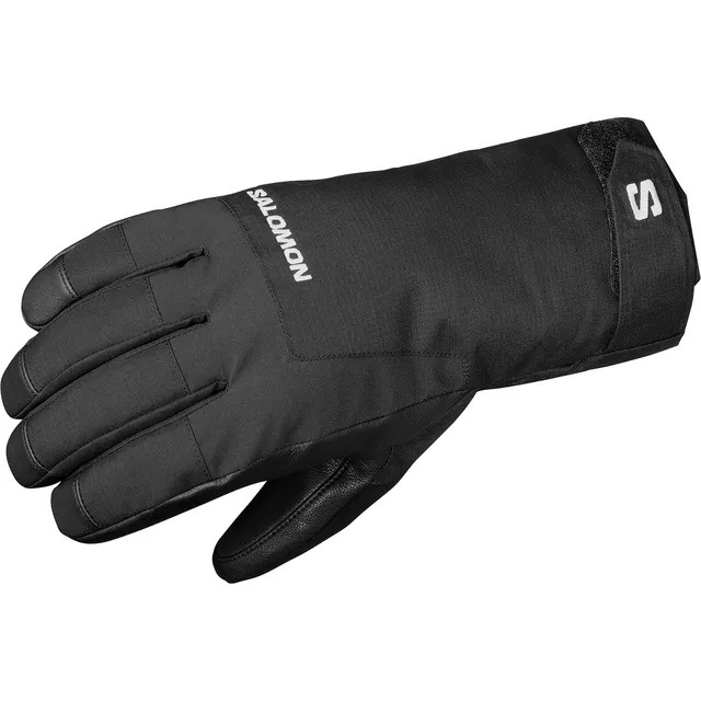 salomon-force-gloves-u-gants-de-ski-polyvalents-imperm-ables-cuir-souple image 1