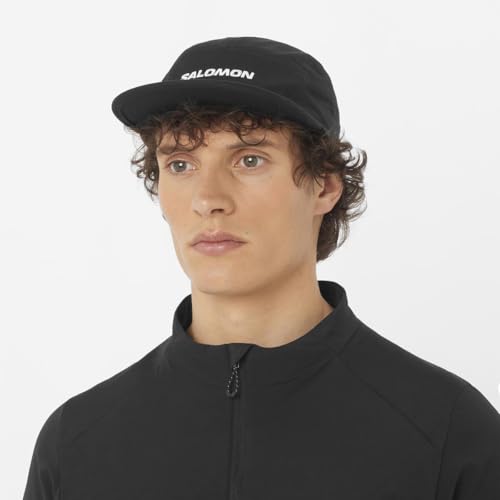 salomon-logo-5-panel-cap-casquette-5-panneaux-avec-logo-salomon-coton-doux-respi image 7