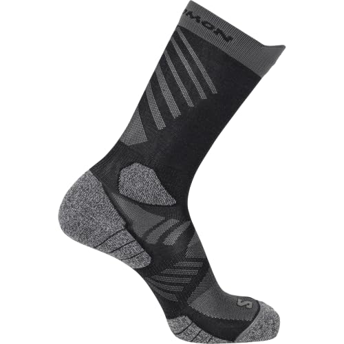 salomon-aero-chaussettes-mi-mollet-crew-running-gestion-de-l-humidit-amorti-conf image 4