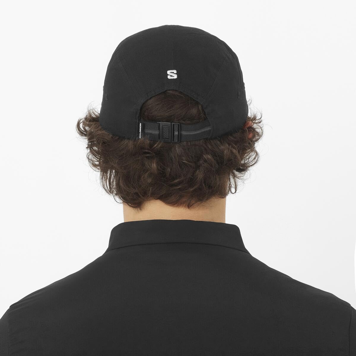 salomon-logo-5-panel-cap-casquette-5-panneaux-avec-logo-salomon-coton-doux-respi image 3