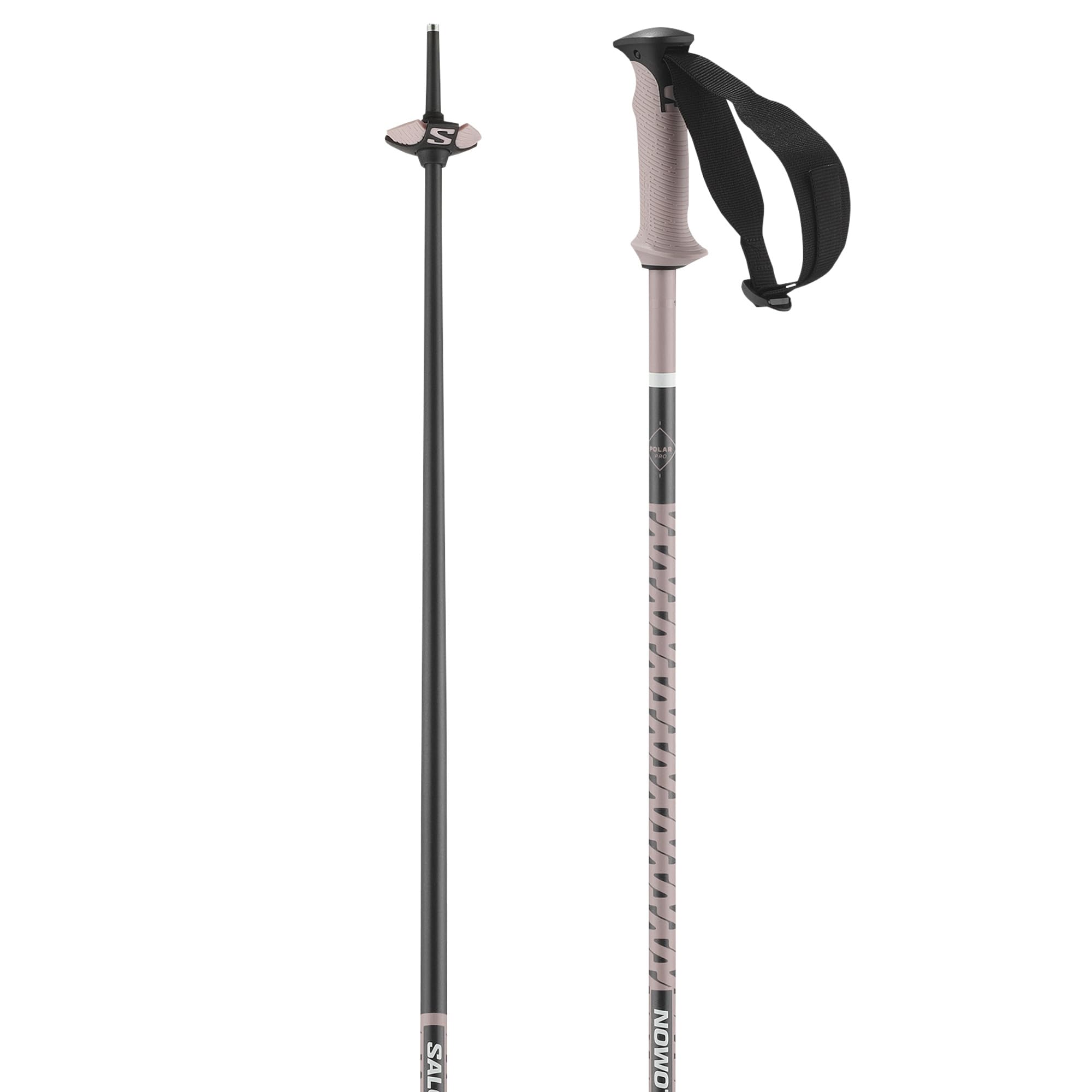 salomon-polar-pro-b-tons-de-ski-en-aluminium-robustes-avec-poign-e-bi-mati-re-et image 1