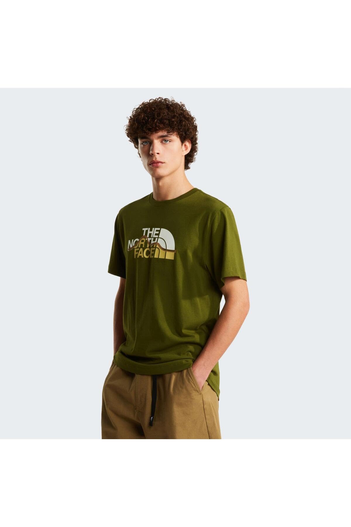 the-north-face-mountain-sleeve-tee-t-shirt-graphique-100-coton-homme image 3