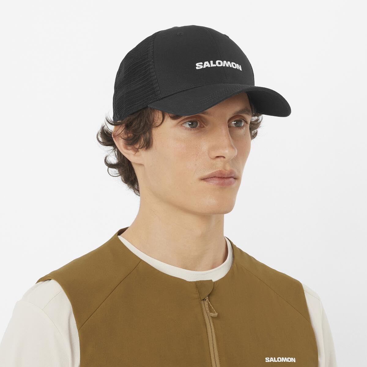 salomon-logo-trucker-cap-casquette-trucker-avec-logo-salomon-coton-doux-et-mesh- image 2