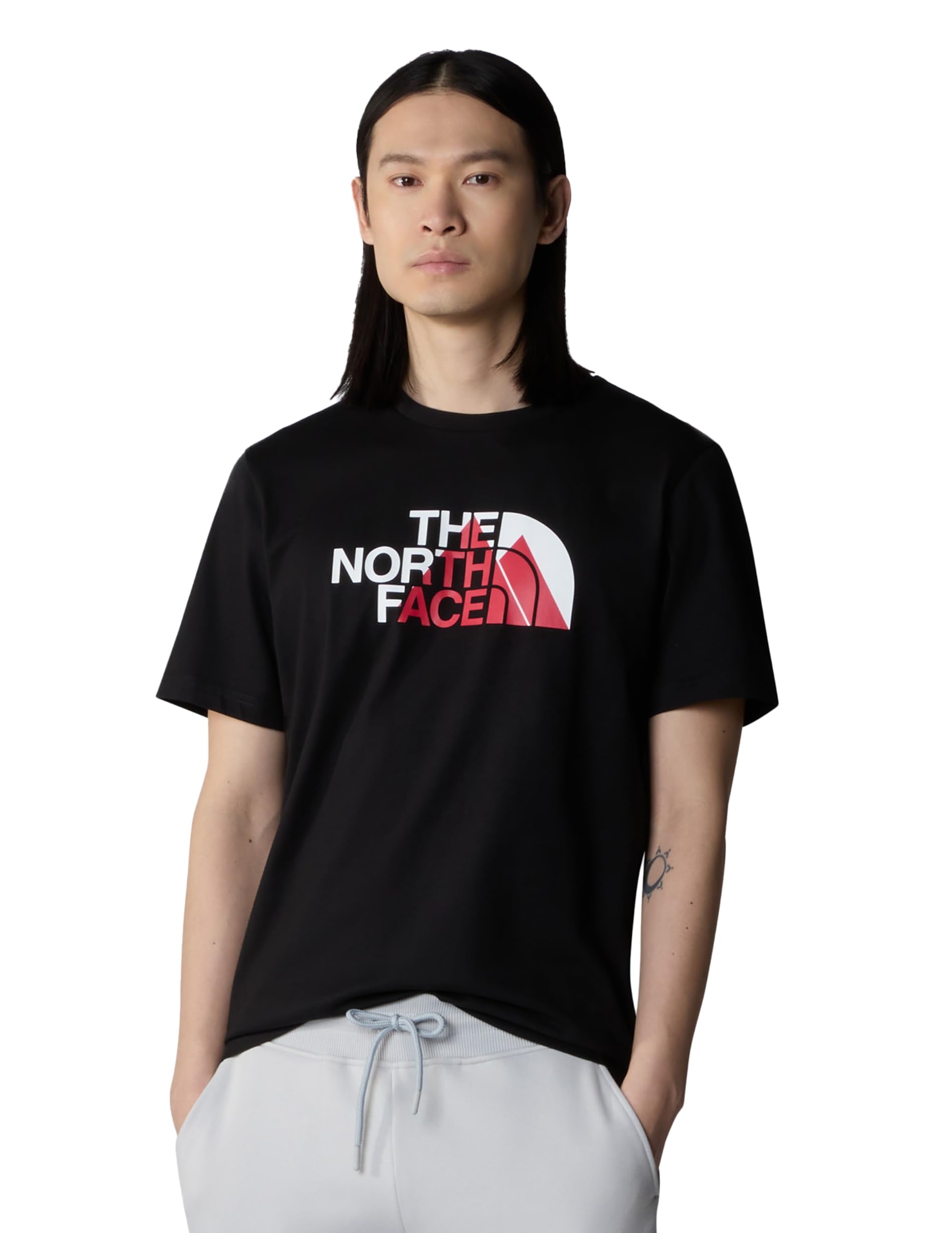the-north-face-graphic-1-tee-t-shirt-homme-col-rond-coupe-standard-imprim-biner- image 8