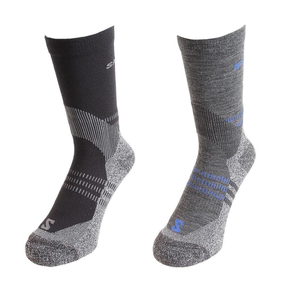 salomon-x-ultra-access-crew-lot-de-2-chaussettes-de-randonn-e-en-laine-m-rinos-s image 1