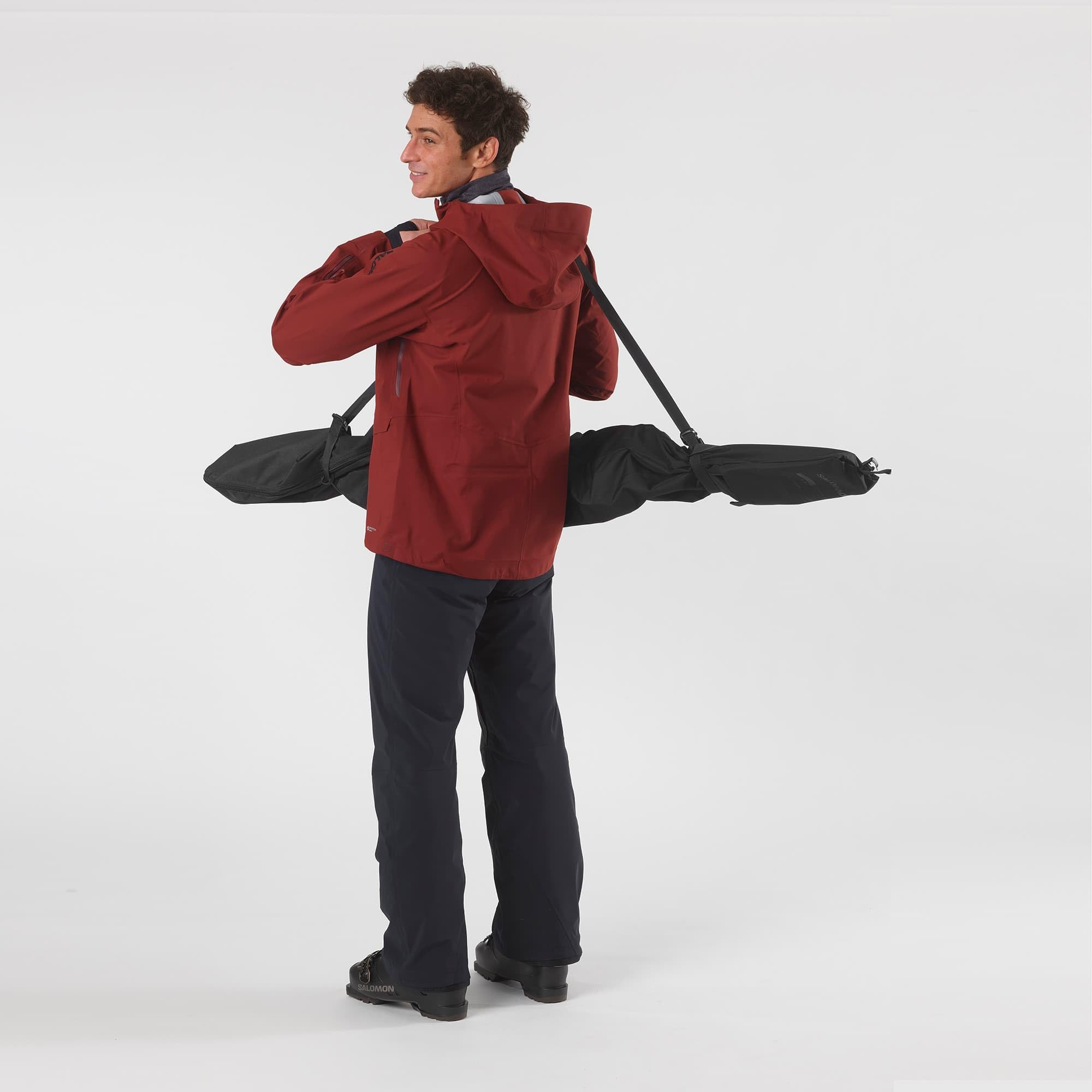 salomon-original-1-pair-housse-sac-skis-r-glable-160-210-cm-pour-une-paire-de-sk image 4