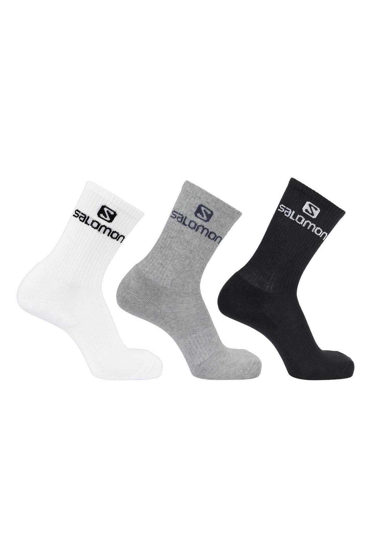 salomon-everyday-lot-de-3-chaussettes-mi-mollet-crew-coton-m-lang-soutien-de-vo- image 8