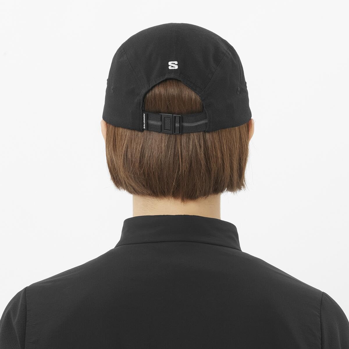salomon-logo-5-panel-cap-casquette-5-panneaux-avec-logo-salomon-coton-doux-respi image 5