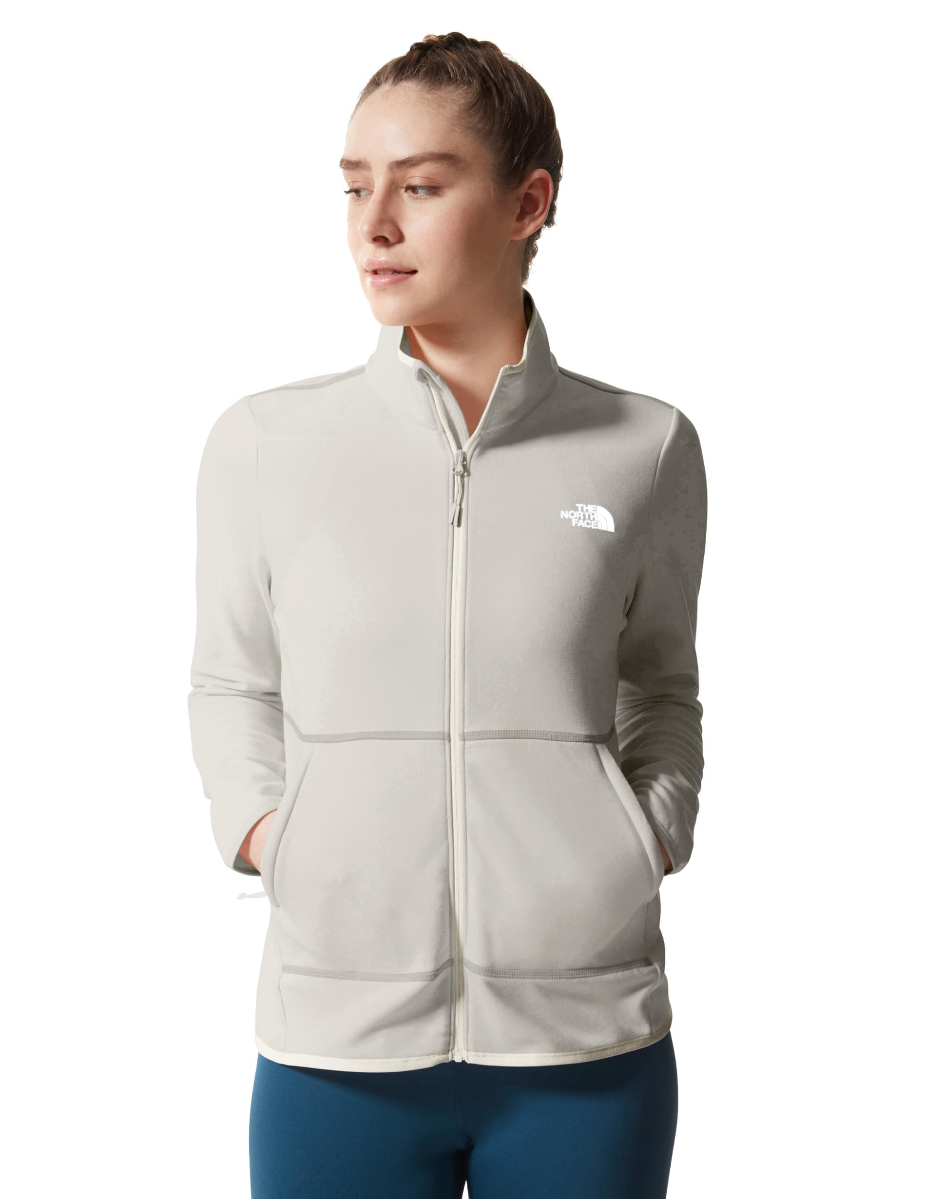 the-north-face-canyonlands-veste-polaire-femme-full-zip-coupe-ajust-e-style-tedd image 8