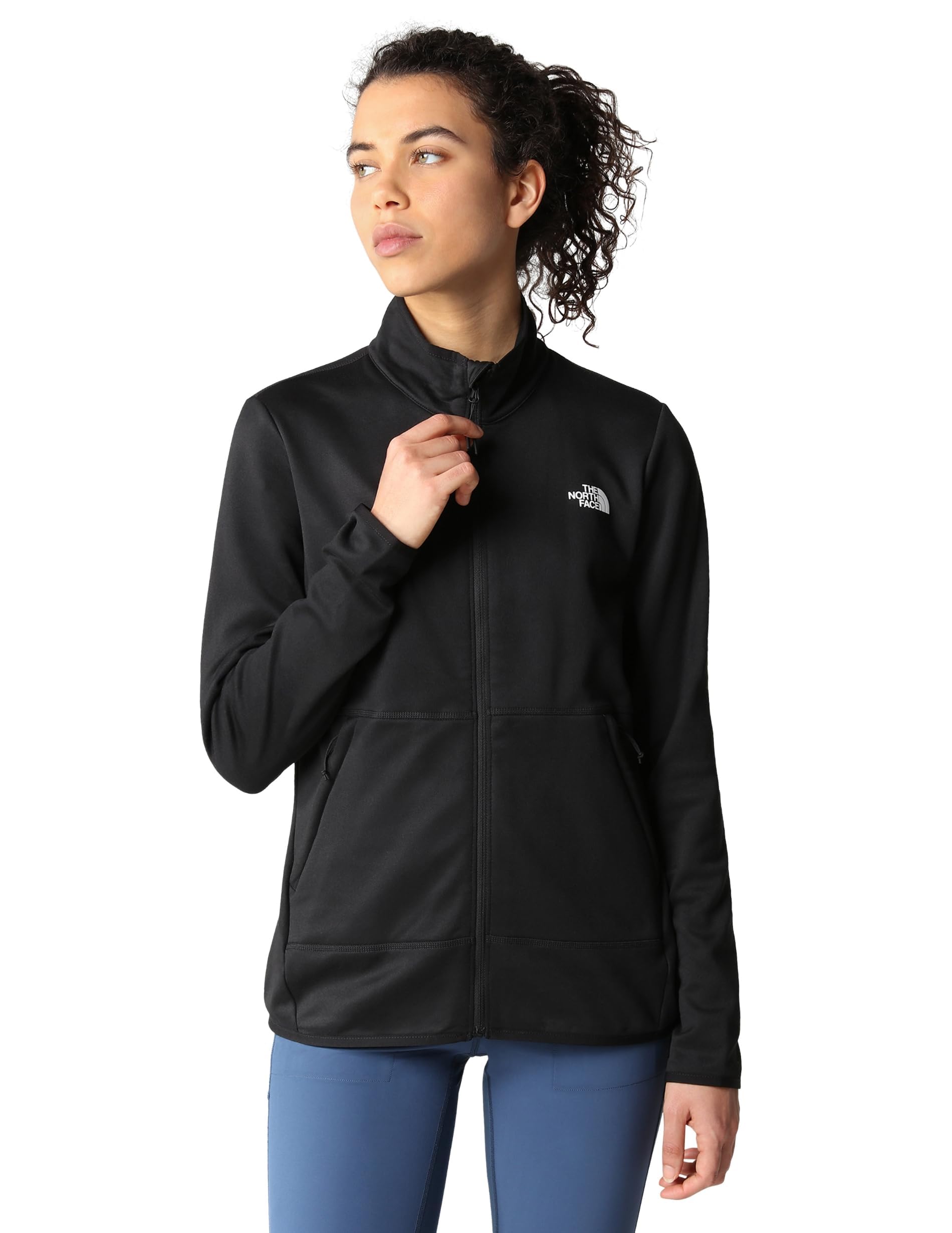 the-north-face-canyonlands-veste-polaire-femme-full-zip-coupe-ajust-e-style-tedd image 1