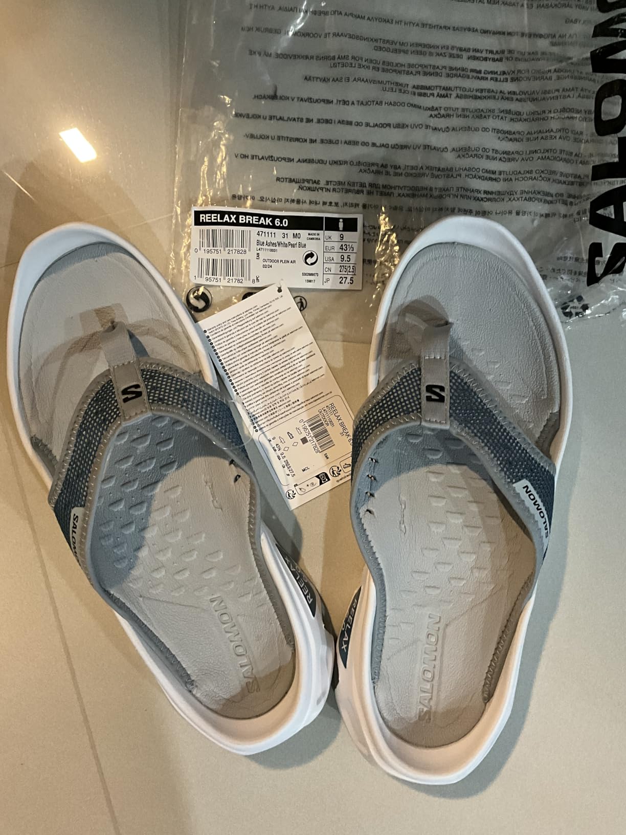 Le pied après le sport