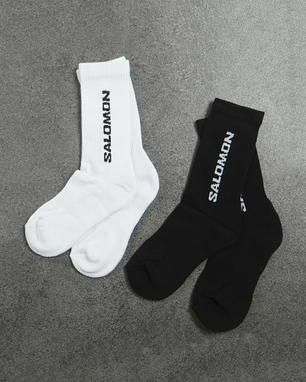 salomon-everyday-lot-de-3-chaussettes-mi-mollet-crew-coton-m-lang-soutien-de-vo- image 2