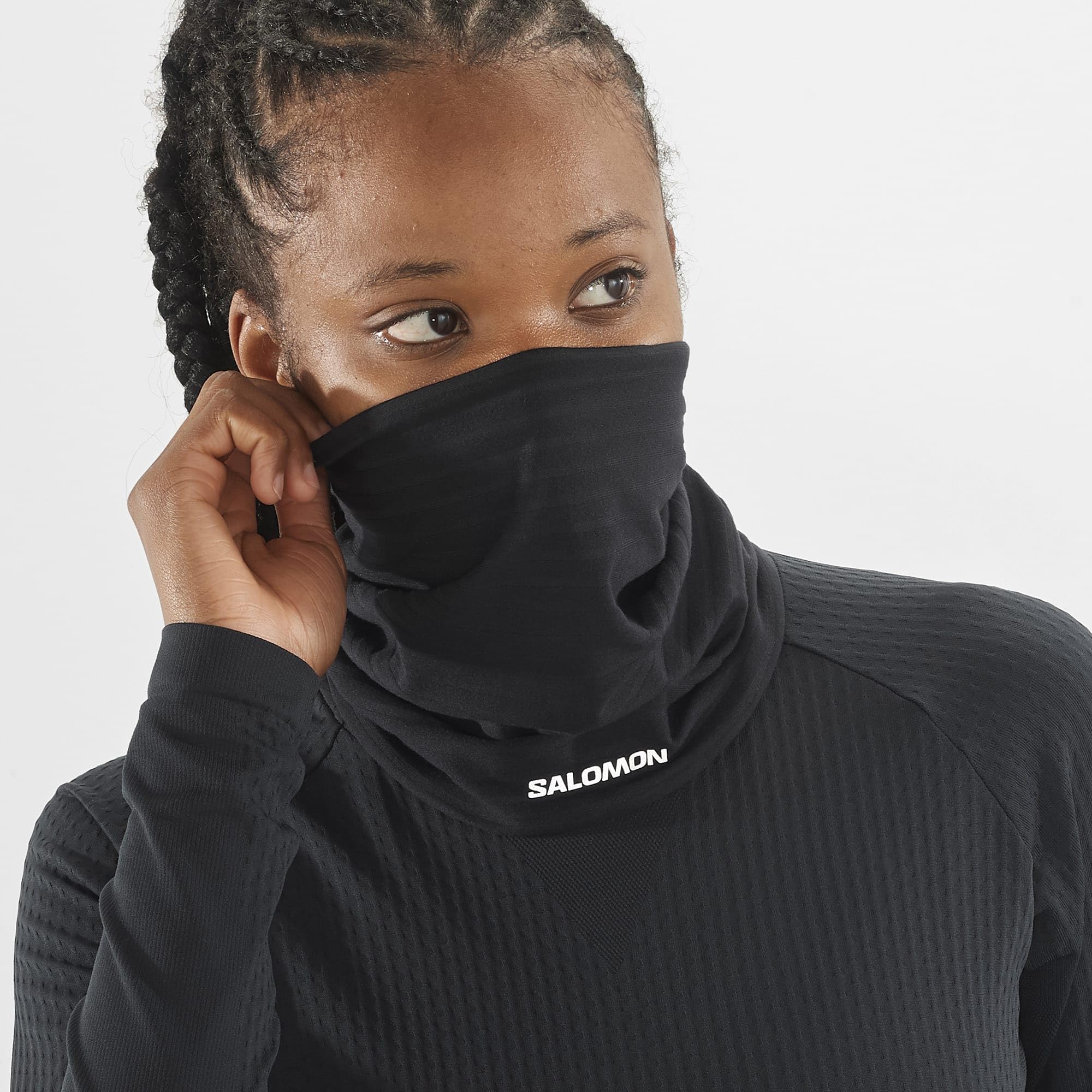 salomon-rs-warm-cache-cou-unisexe-chaud-et-doux-pour-ski-running-randonn-e-et-ma image 3