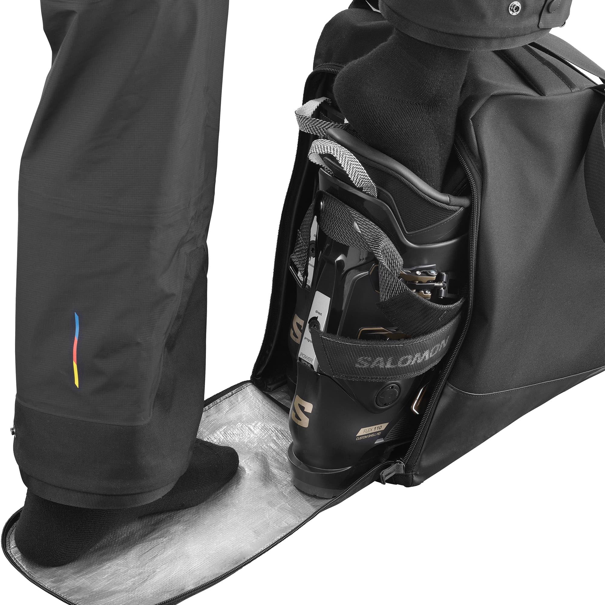 salomon-original-gearbag-sac-chaussures-de-ski-unisexe-polyester-600d-fond-et-po image 4