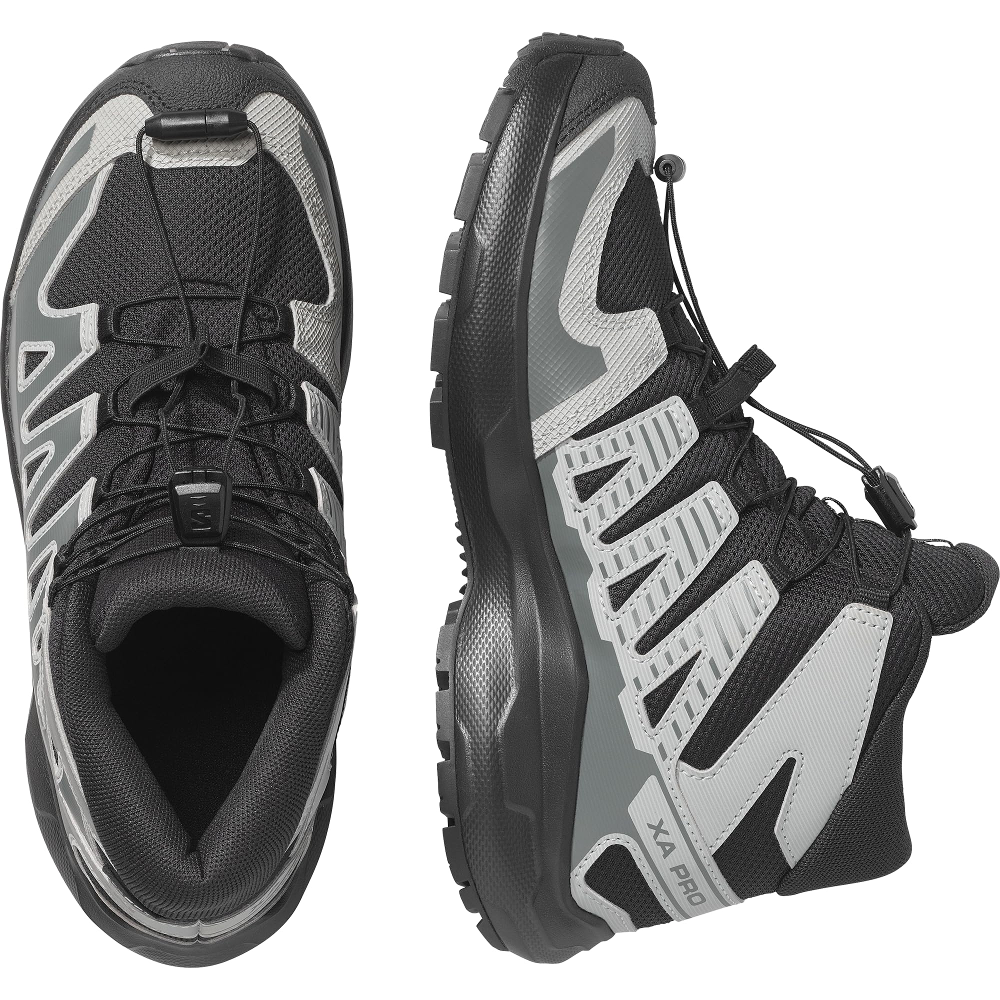 salomon-xa-pro-mid-waterproof-junior-mixte-chaussures-de-randonn-e-montantes-enf image 6